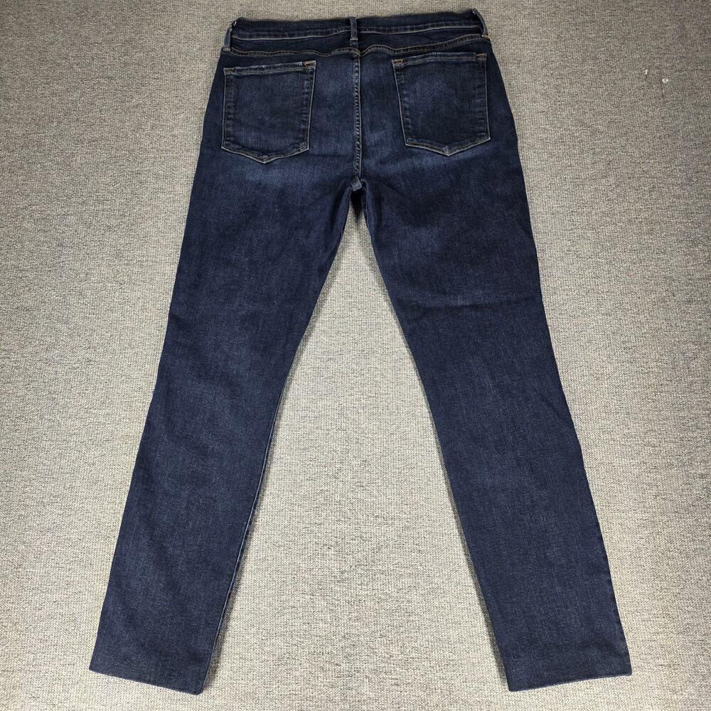 FRAME WOMENS LE SKINNY DE JEANNE REMI JEANS SIZE 34 ALTERED INSEAM 27" TO 29" - Picture 2 of 12